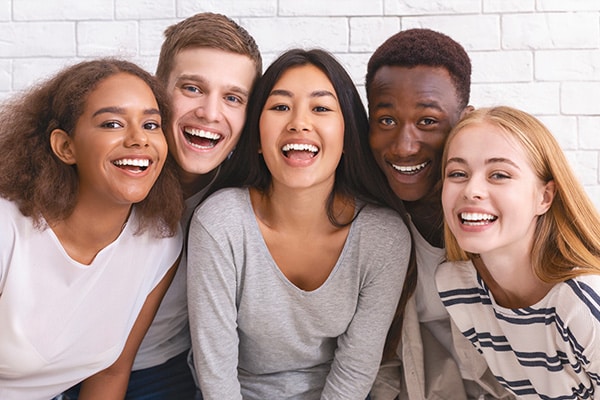 Friends smiling Valley Orthodontics in Decatur and Hartselle, AL